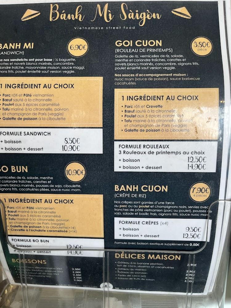 Bánh Mi Sàigòn - Menu Image 3