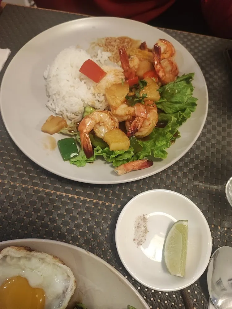 אורז עם שרימפס